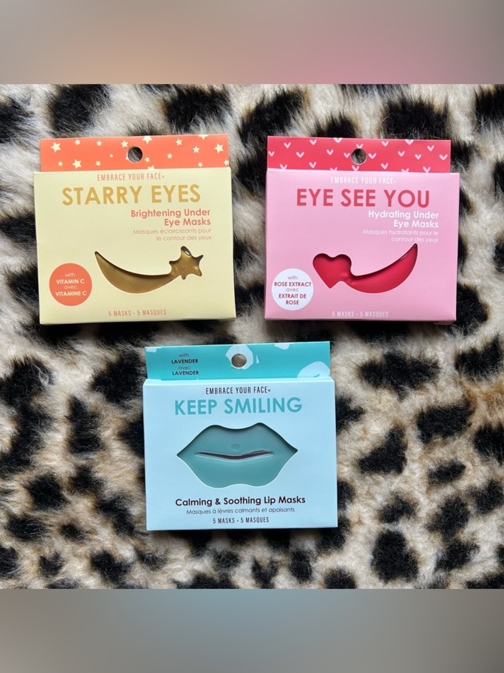 Embrace Your Face Under Eye Masks & Lip Masks